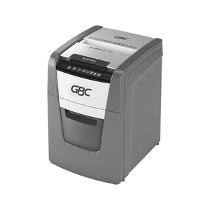 문서세단기 GBC ShredMaster 100X 자동급지 최대 100매 34L 사무실파쇄기 종이세절기 서류분쇄기